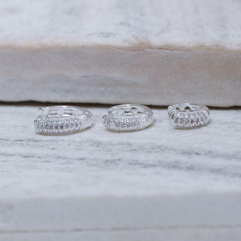 BRINCO ARGOLA TRADICIONAL P CRAVEJADA BANHO PRATA