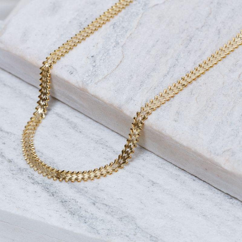 CHOKER MULHER MARAVILHA BANHO OURO 18K