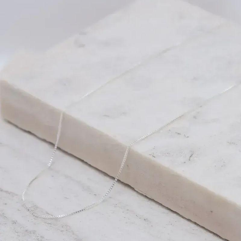 CORRENTE VENEZIANA BANHO PRATA