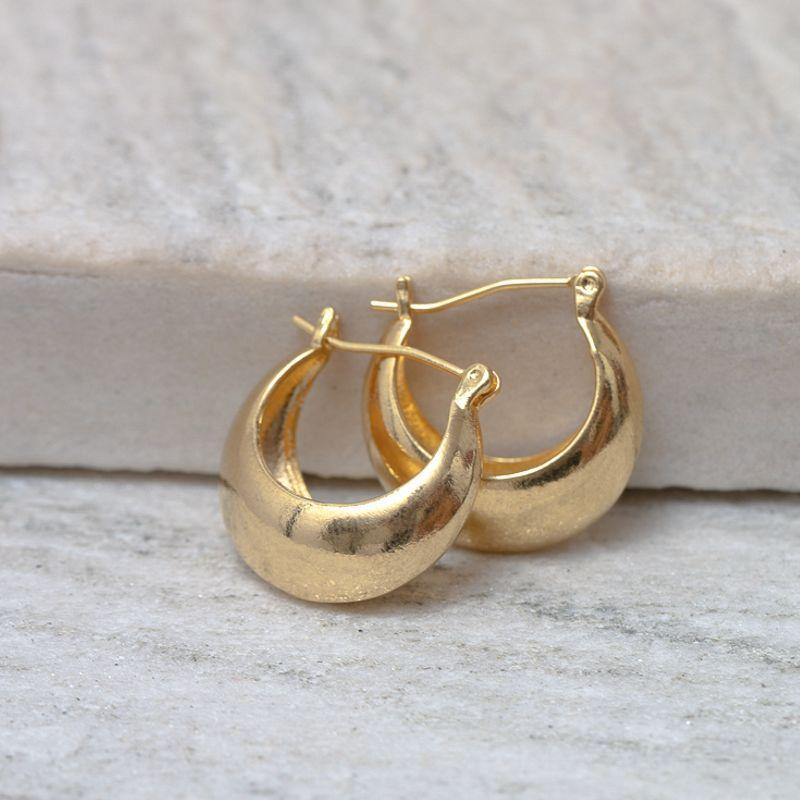 BRINCO ARGOLA BAULADA FECHO JOIAS