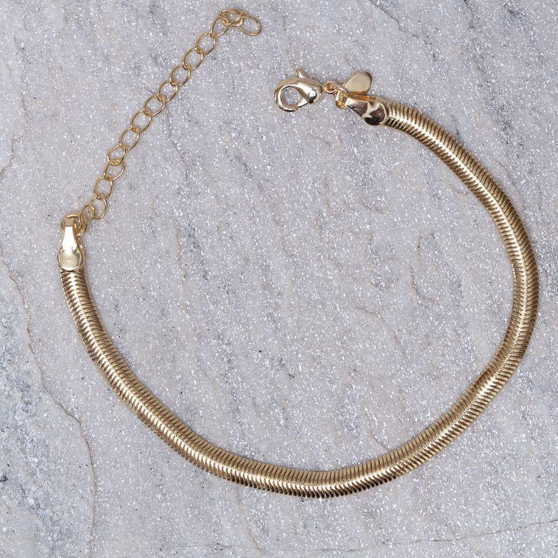 PULSEIRA FIO ALEMÃO P BANHO OURO 18K