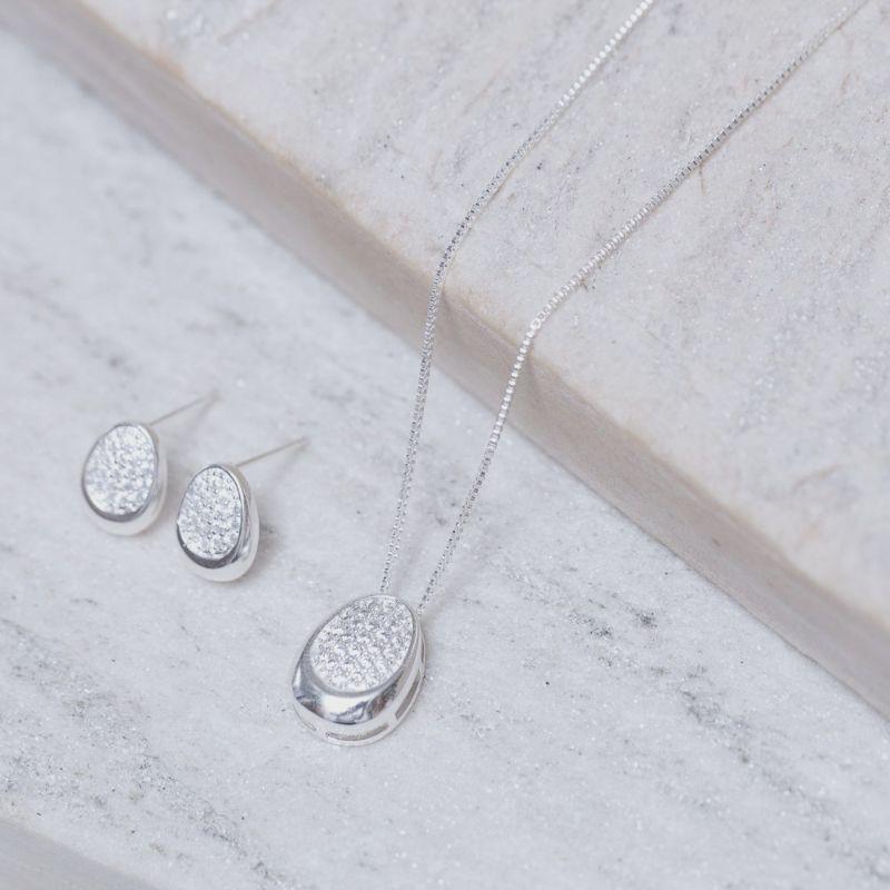 CONJUNTO ORGÂNICO CRISTAL BANHO PRATA